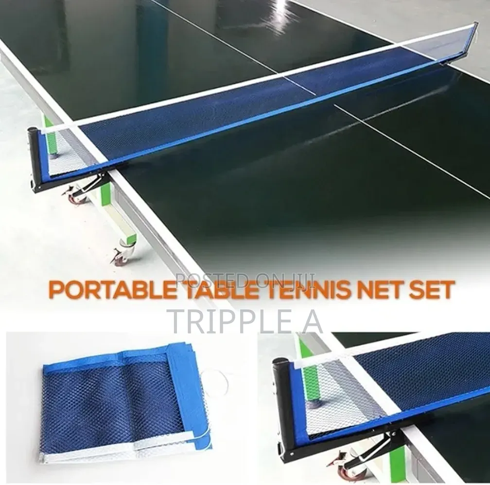 Portable Table Tennis Net and Post Set