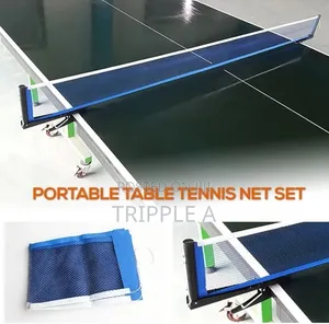 Portable Table Tennis Net and Post Set