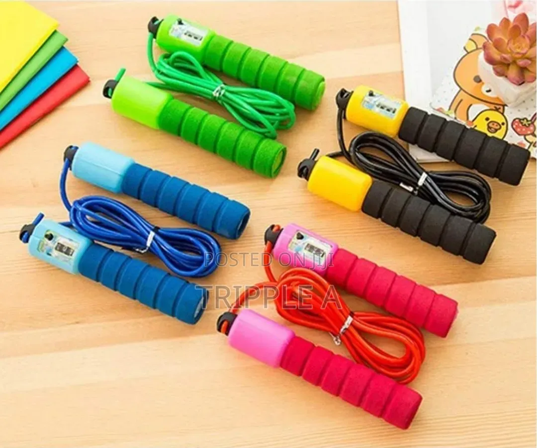 Jumping Rope With Automatic Count