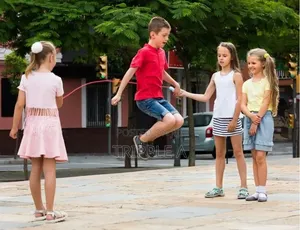 Jumping Rope With Automatic Count