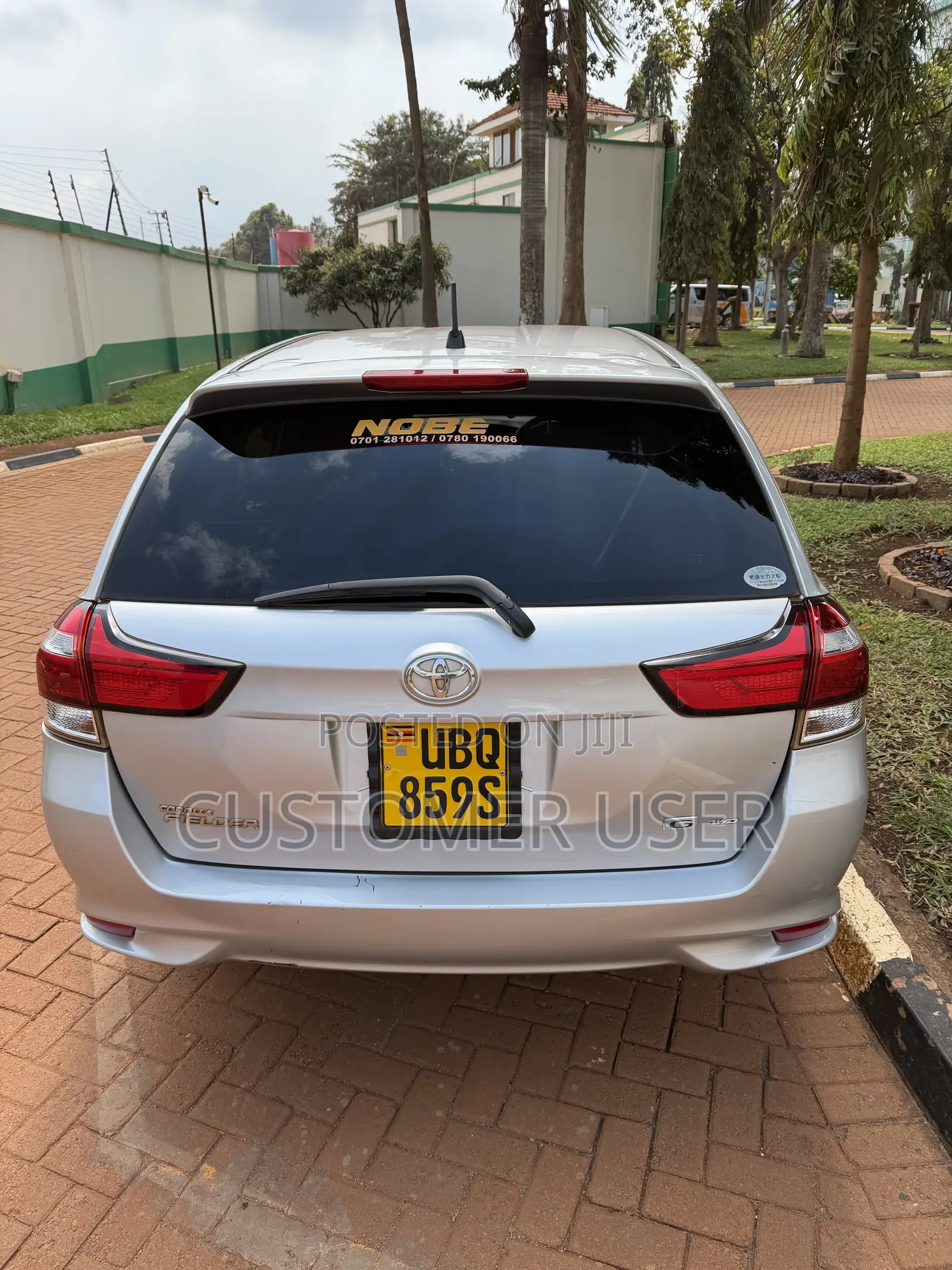 Toyota Corolla Fielder 1.5 Petrol AWD 2015 Silver