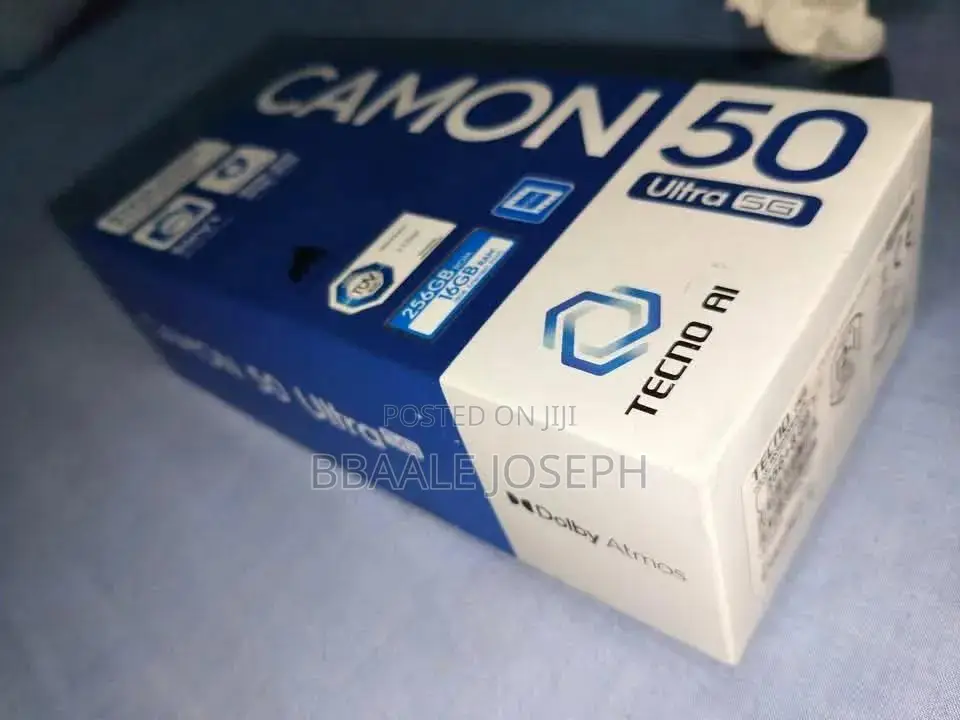 New Tecno Camon 50 Ultra 256 GB Black