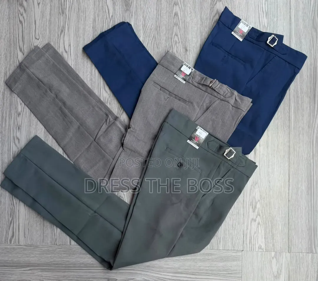 Beltless Pants Available in All Colours,from Size (30-38), Restocked.