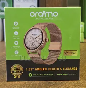 Brand New Oraimo Watch Muse Features a 1.32" AMOLED Screen Protected