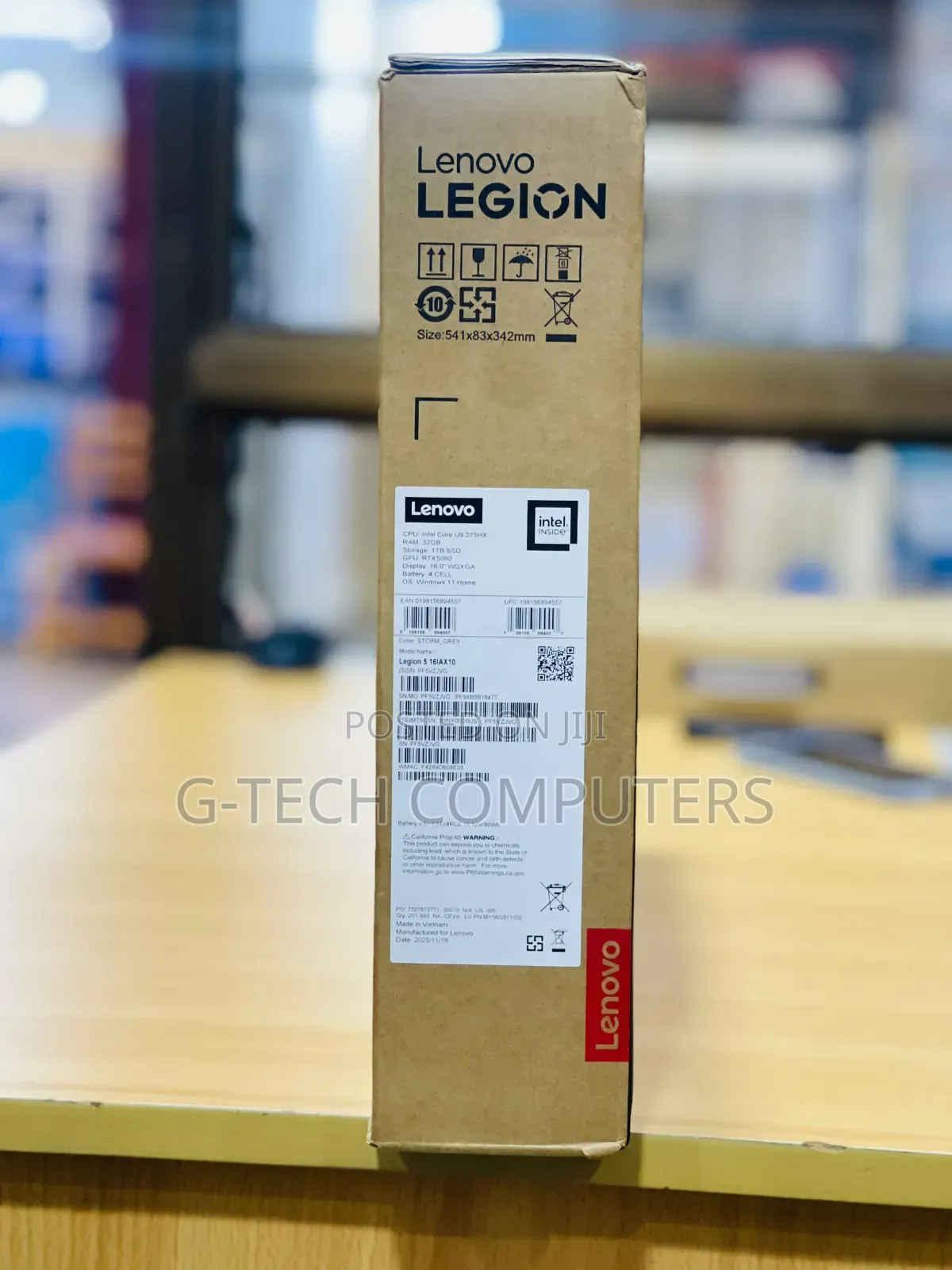 New Laptop Lenovo Legion 5i 32GB Intel Core Ultra 9 SSD 1T