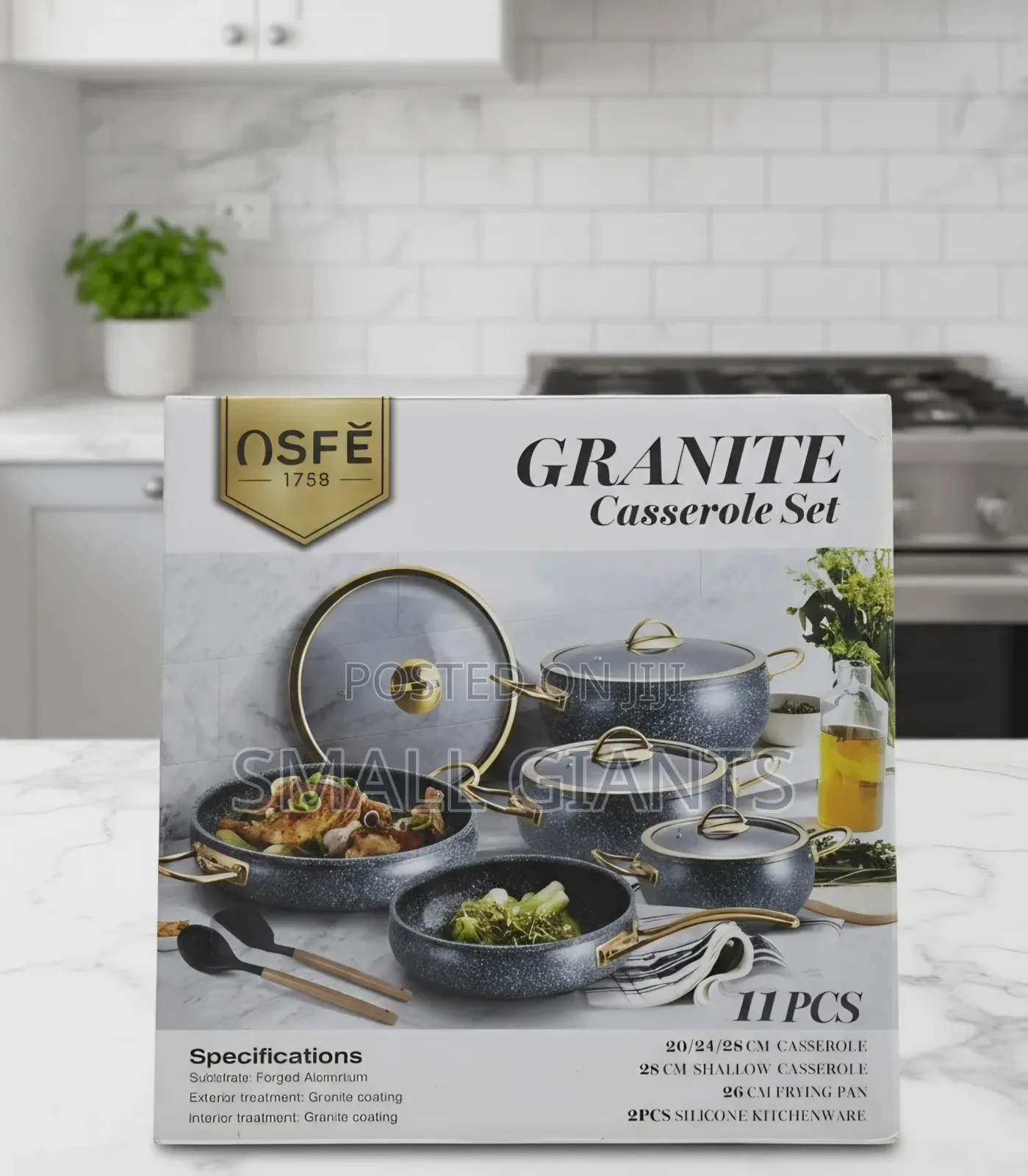 Osfě 1758 Granite Casserole