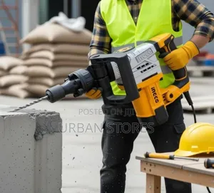 Ingco Corded Electric Anti-Vibration System Demolition Breaker (1300W)