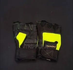 Penta High Quality Weight Lifting Gloves Black Green
