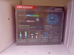 Hikvision Ax1500 Dual-Band Gigabit Wi-Fi 6 Router Wr15x