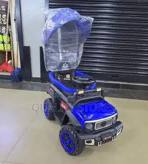 Umbrella Rechargeable Toy Car Blue