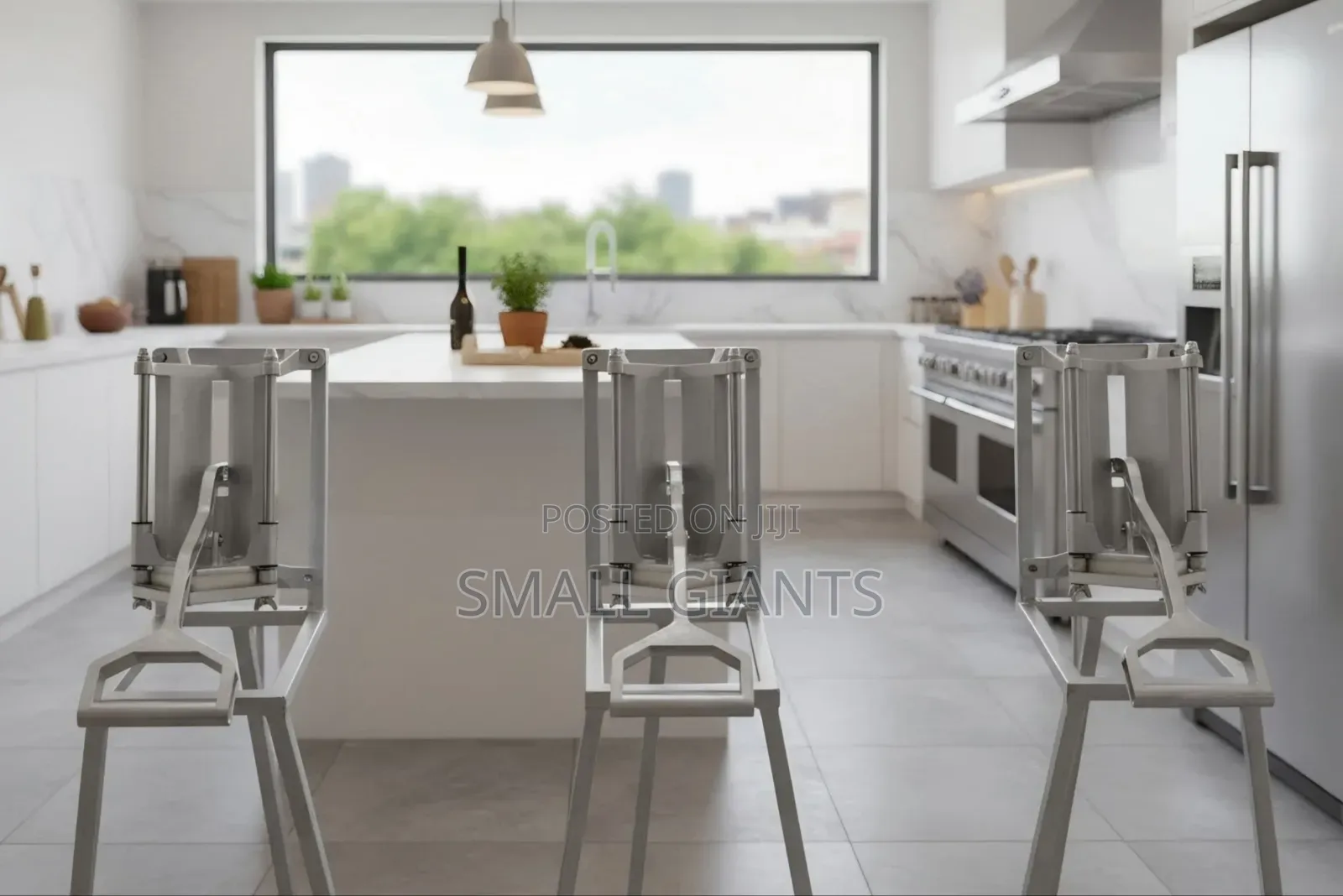 Manual Commercial Potato Chips Cutters With Stands.