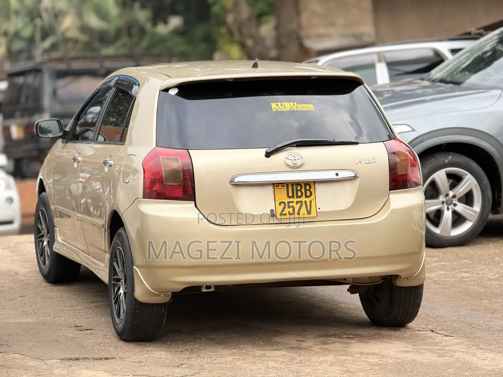 Toyota Allex 2006 Gold