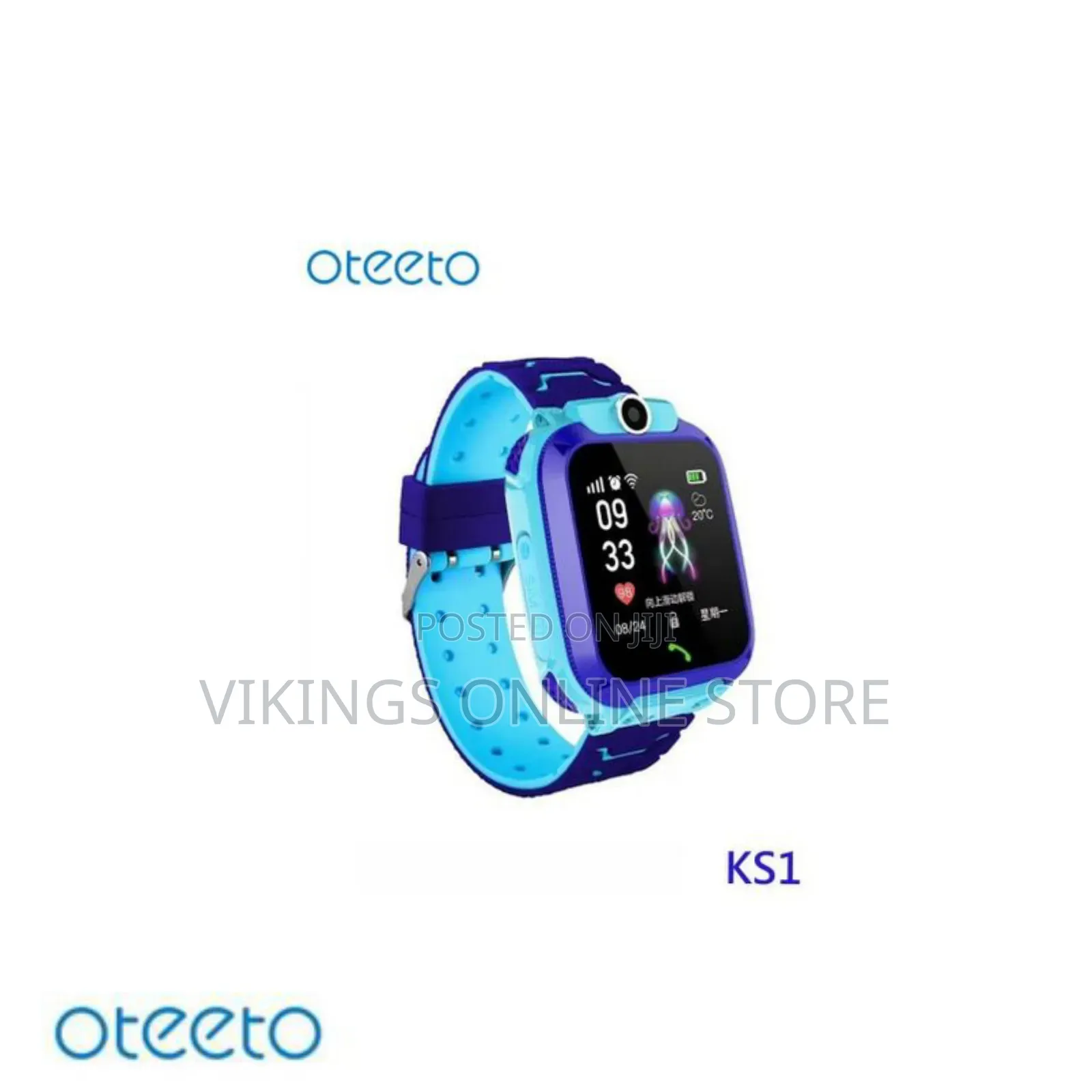 Oteeto KS1 Unisex Waterproof Kids Smart Watch to Follow