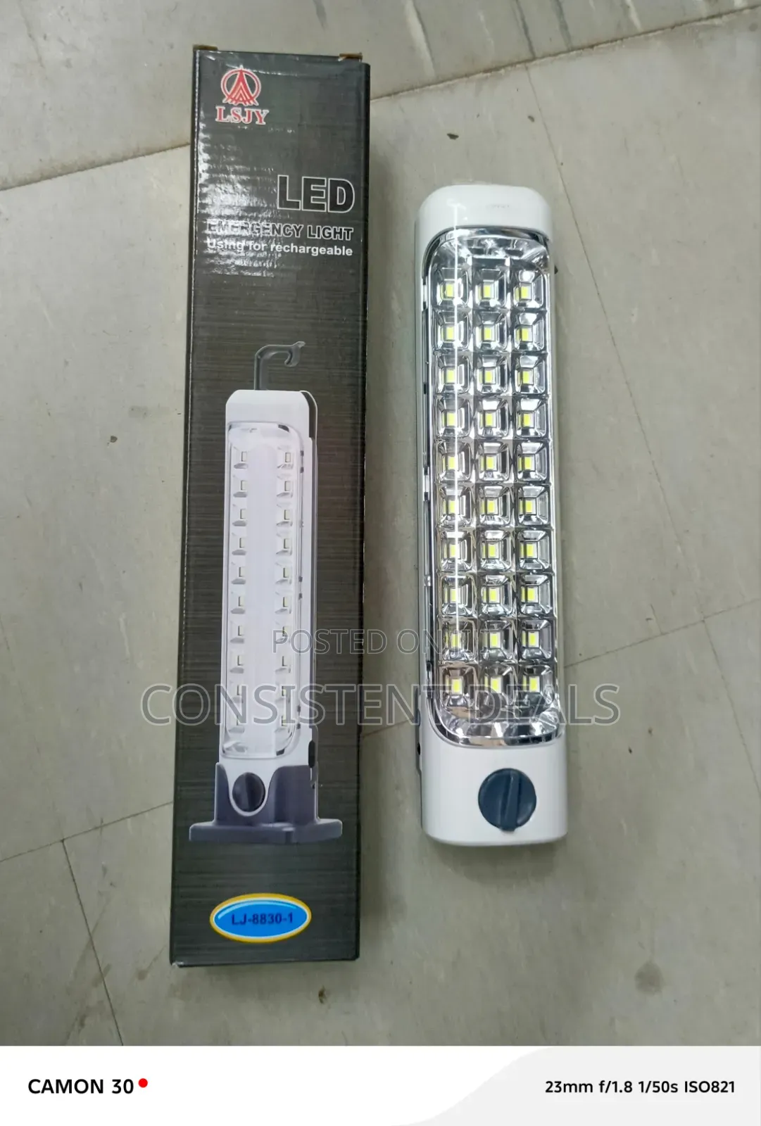 Rechargeable LED Emergency Light