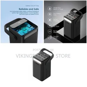 Oriamo PowerBox 50000 22.5W Power Bank- Black