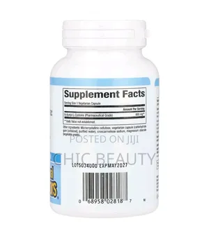 Natural Factors NAC N-Acettyl-L-Cysteine 600mg Glutathione 90 Veg Caps