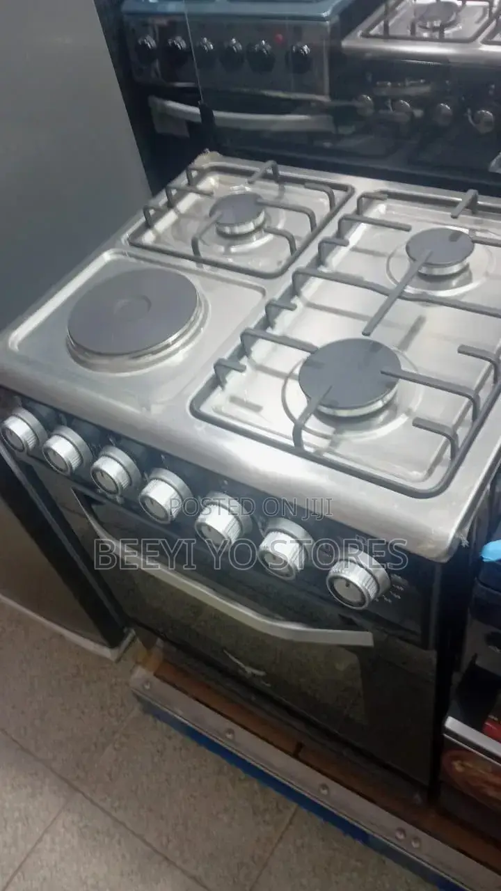 Combination Gas and Electric Cooker 60 by 60 With Grill