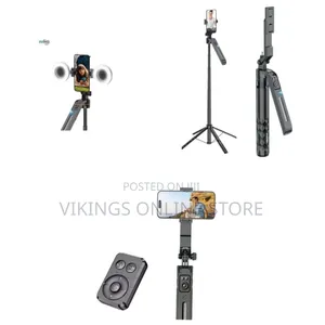 AI Intelligent 360 Auto Face Tracking Tripod 360° Rotation With Stand