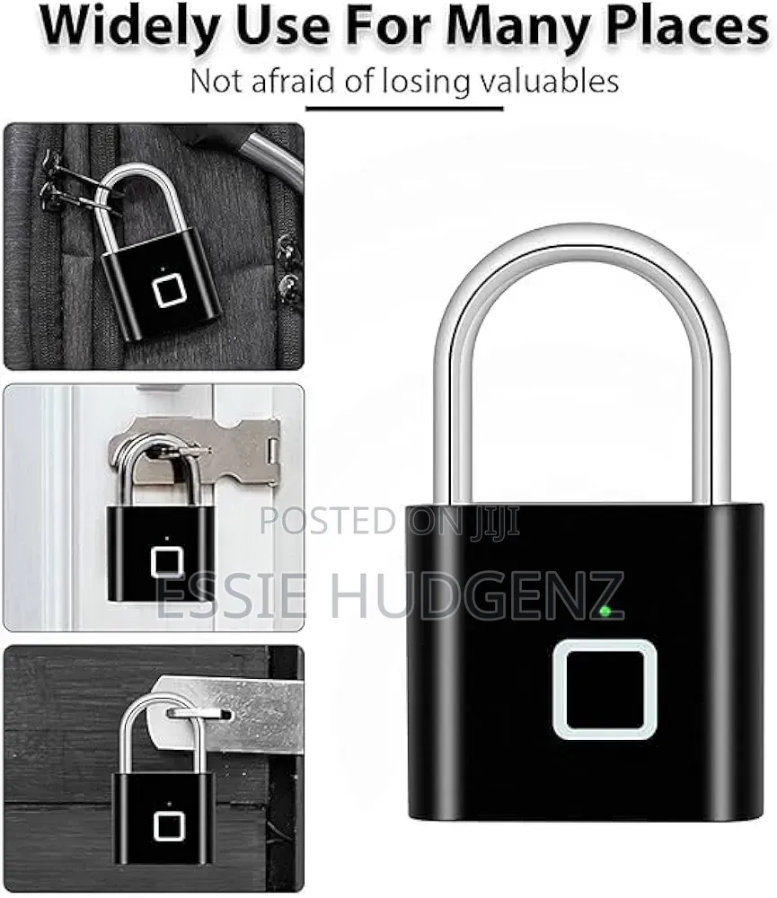 Portable Fingerprint Padlock
