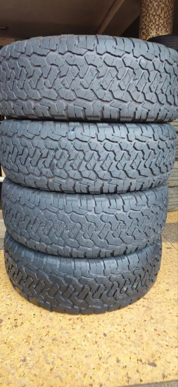 245 70 R16 Conforser Cf1100 Came 4 Fast Class Used Tires Just Order.