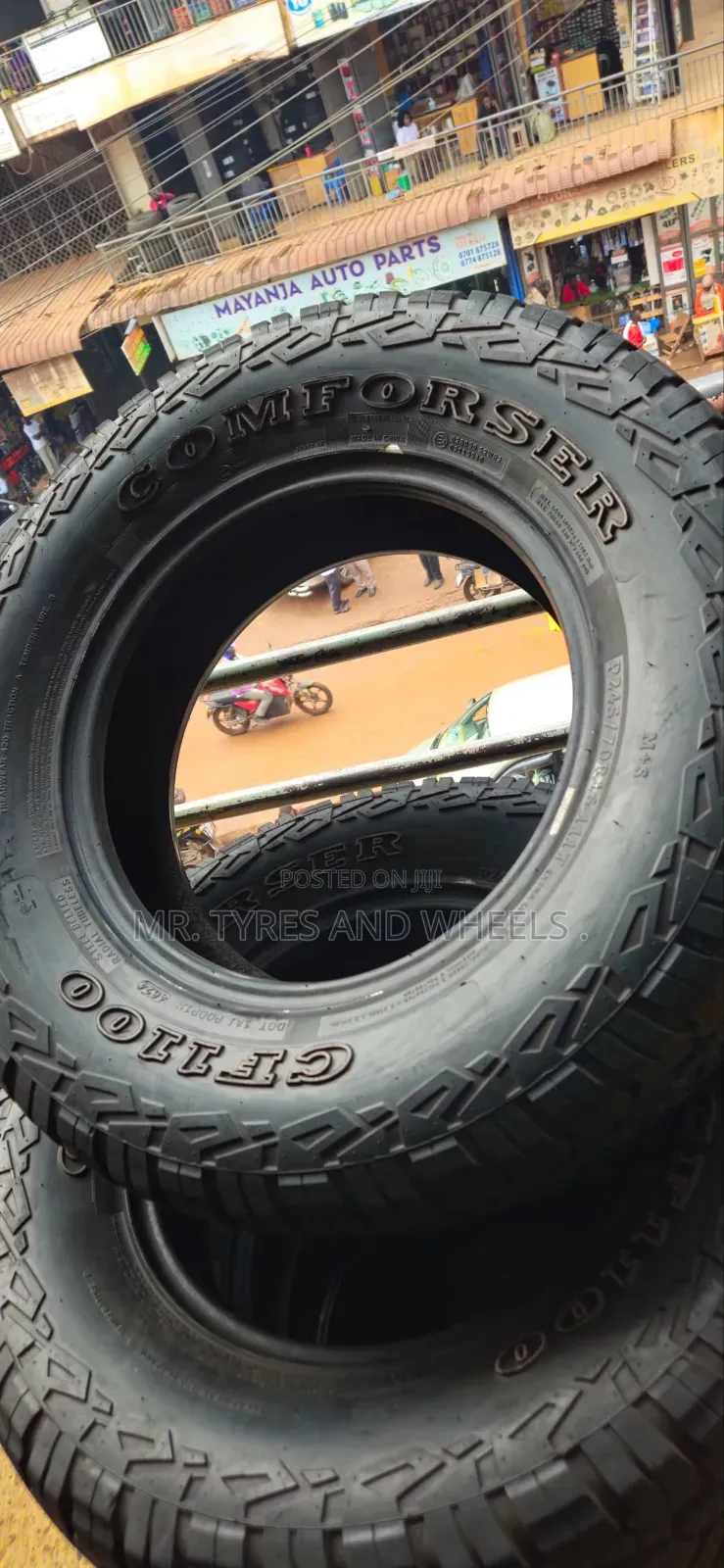 245 70 R16 Conforser Cf1100 Came 4 Fast Class Used Tires Just Order.
