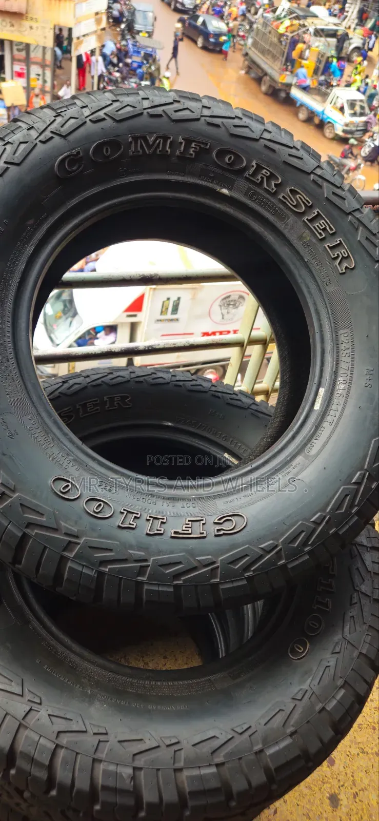 245 70 R16 Conforser Cf1100 Came 4 Fast Class Used Tires Just Order.