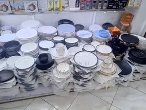 Ceramic Dining Serving Plates 6pc