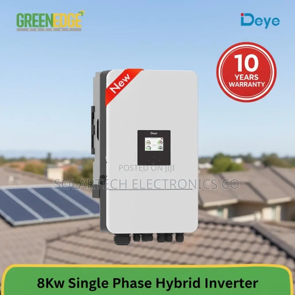 Deye 48V Hybrid Inverter 8000W Pure Sine Wave Solar System