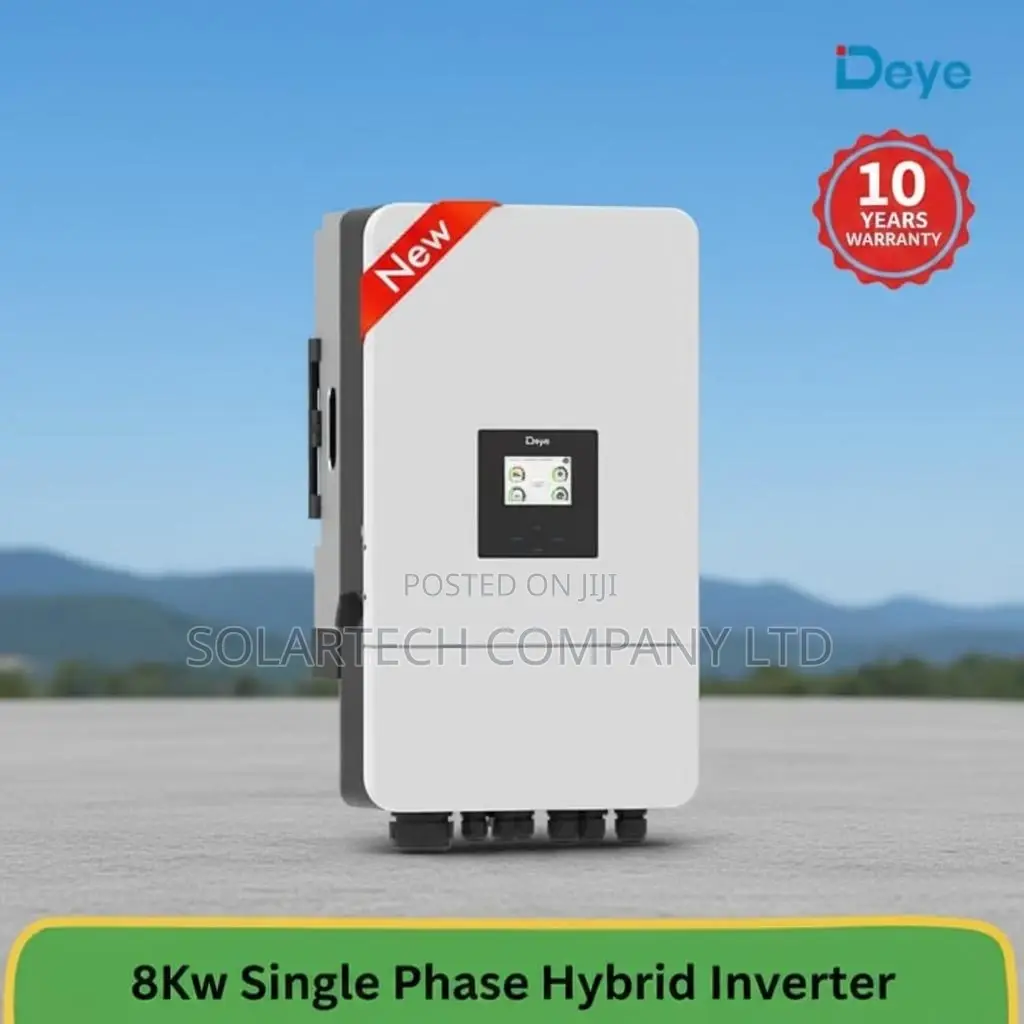 Deye 8kW IP65 Hybrid Inverter for Off Grid and Grid Tie Use