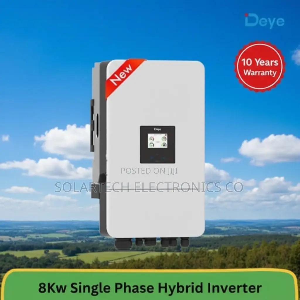 Deye 8kW IP65 Hybrid Inverter for Off Grid and Grid Tie Use