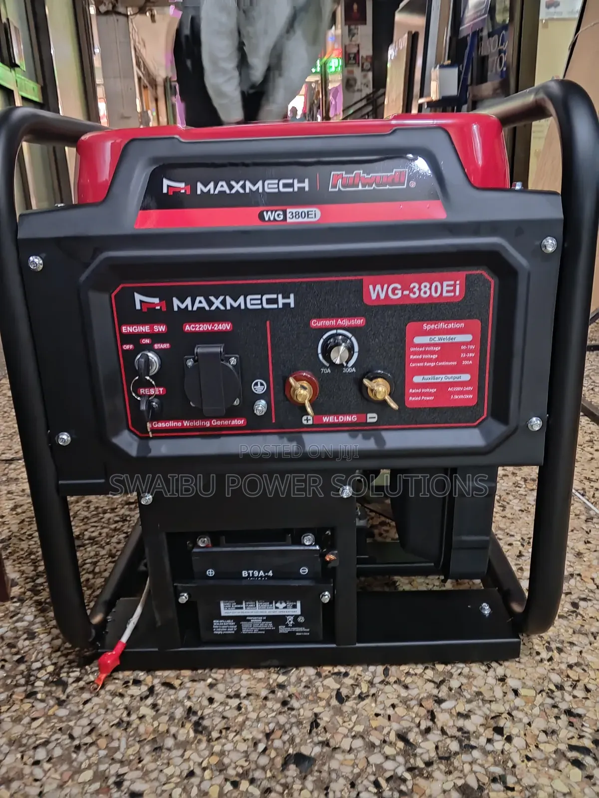 Maxmech 3.8kva Welding Generator