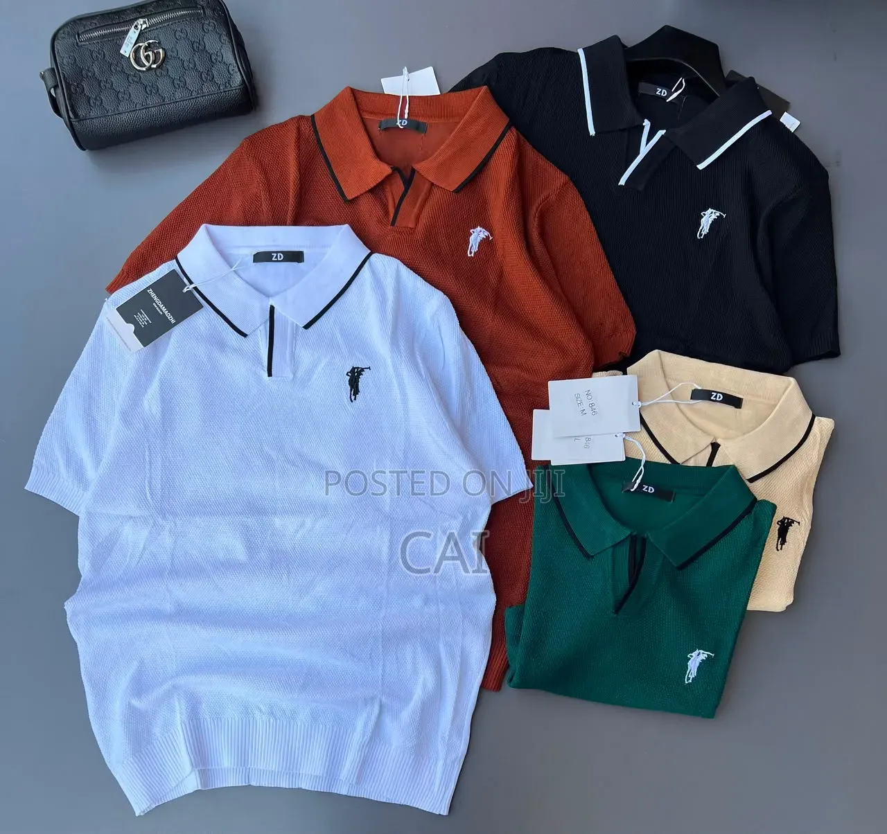 ZD Brand Knitted Polo Tshirts
