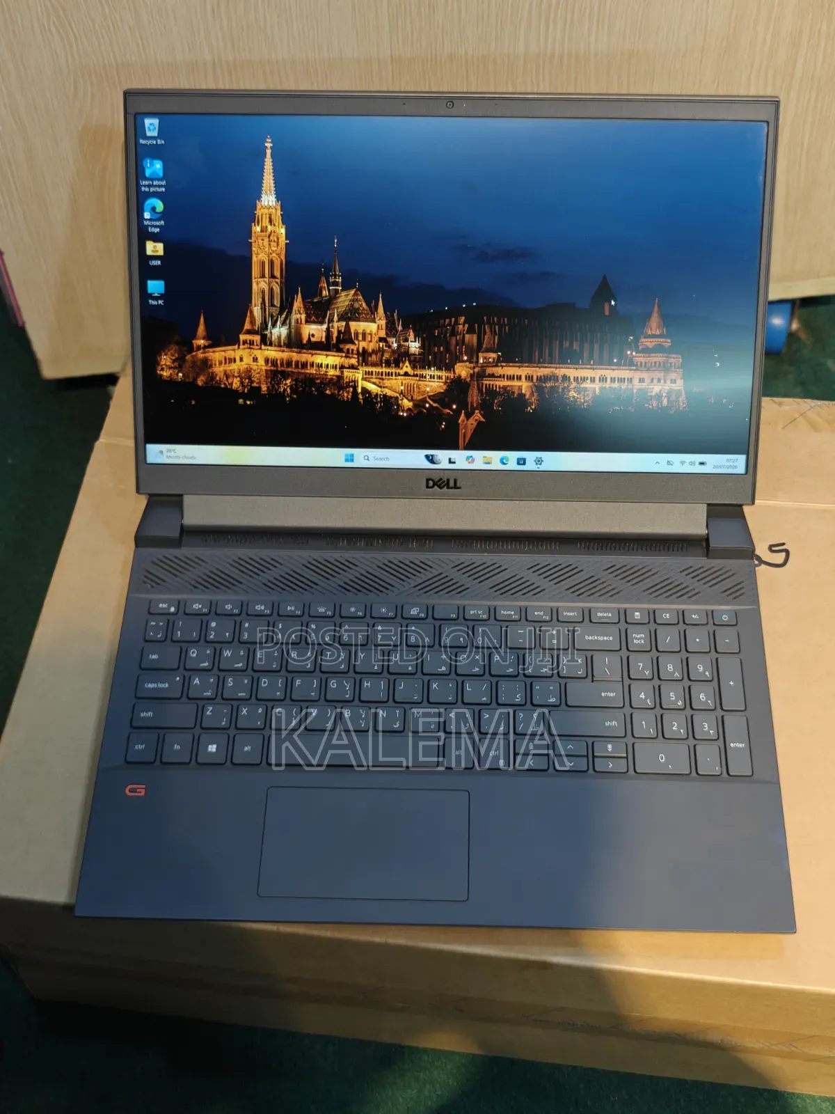 New Laptop Dell G15 5511 16GB Intel Core i7 SSD 512GB