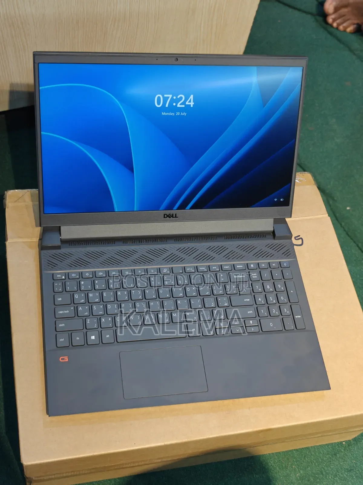 New Laptop Dell G15 5511 16GB Intel Core i7 SSD 512GB