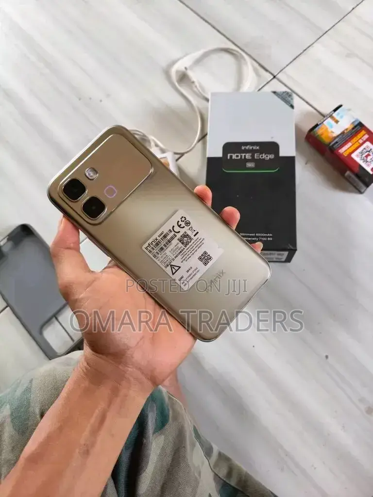 New Infinix Note Edge 256 GB Gold