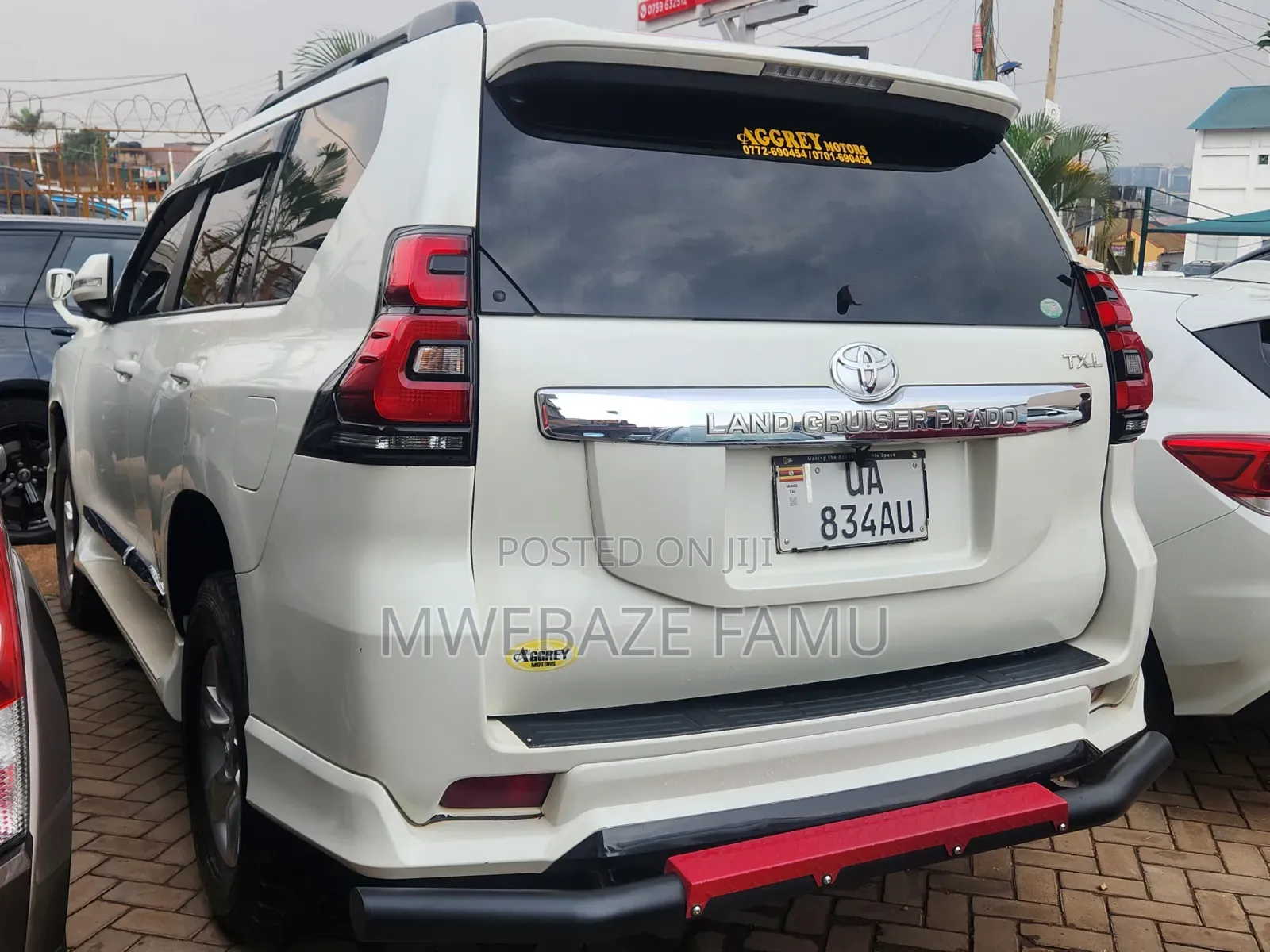 Toyota Land Cruiser Prado 2018 White