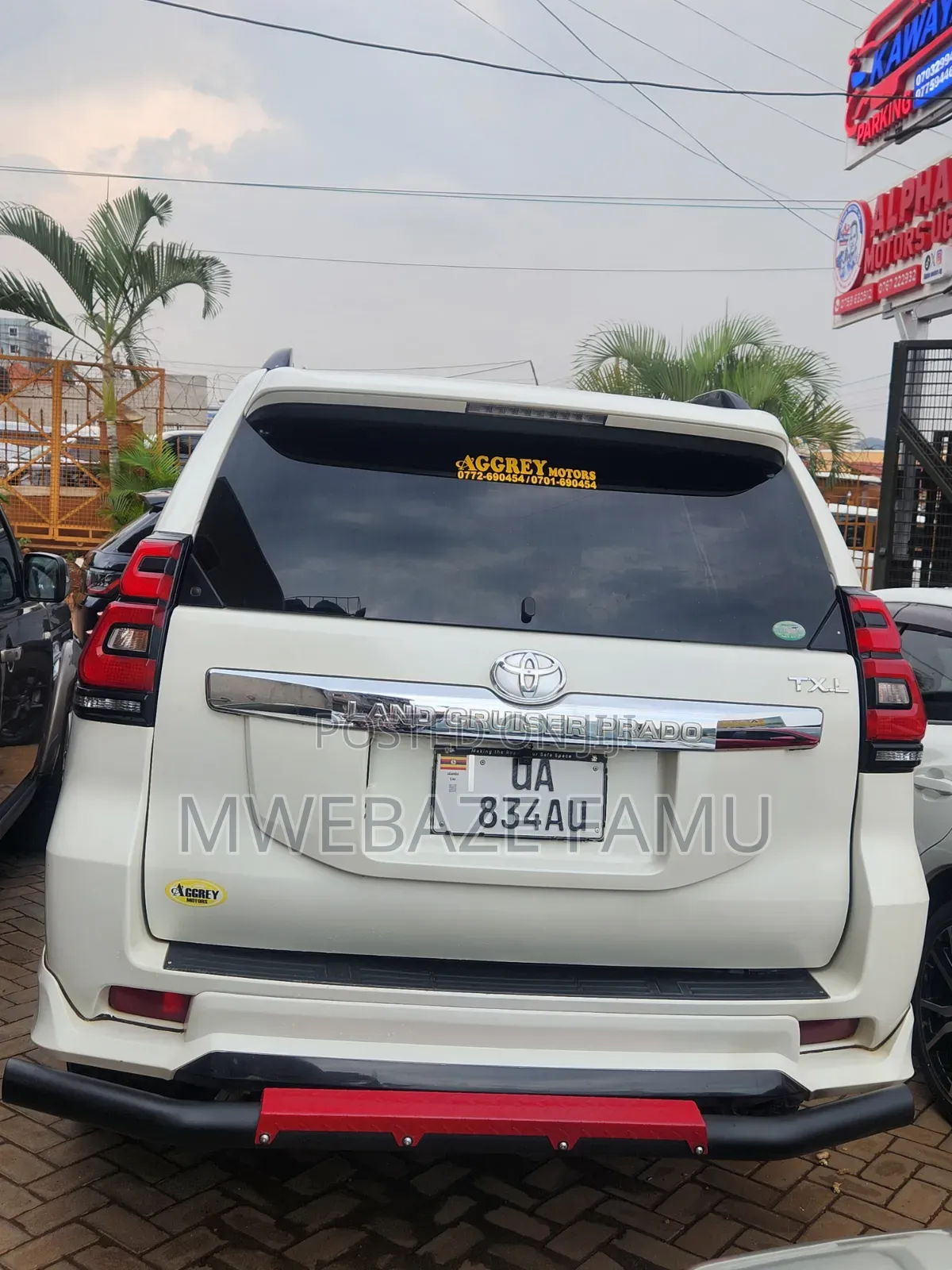 Toyota Land Cruiser Prado 2018 White