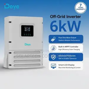 6kw Deye 6000W Hybrid Solar Inverter for Lithium Batteries
