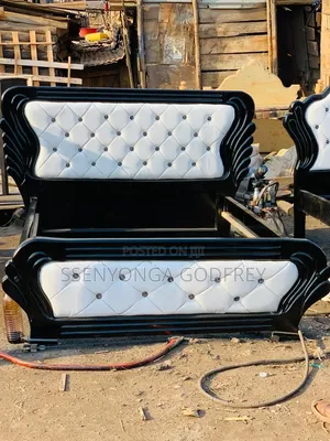 Black With Flame Bed White Black in 5by6 Stripe Size