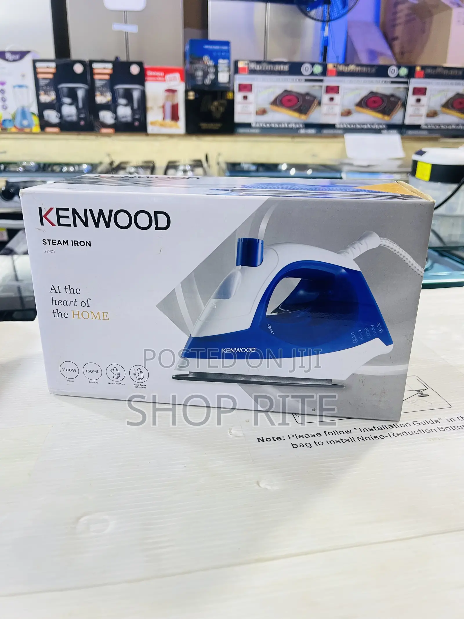 Kenwood Steam Flat Iron 5 Years Warranty