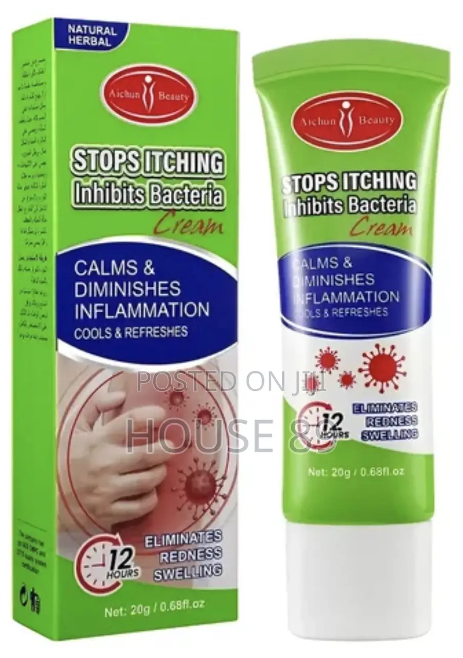 Stop Itching Inhibits Bacteria Cream