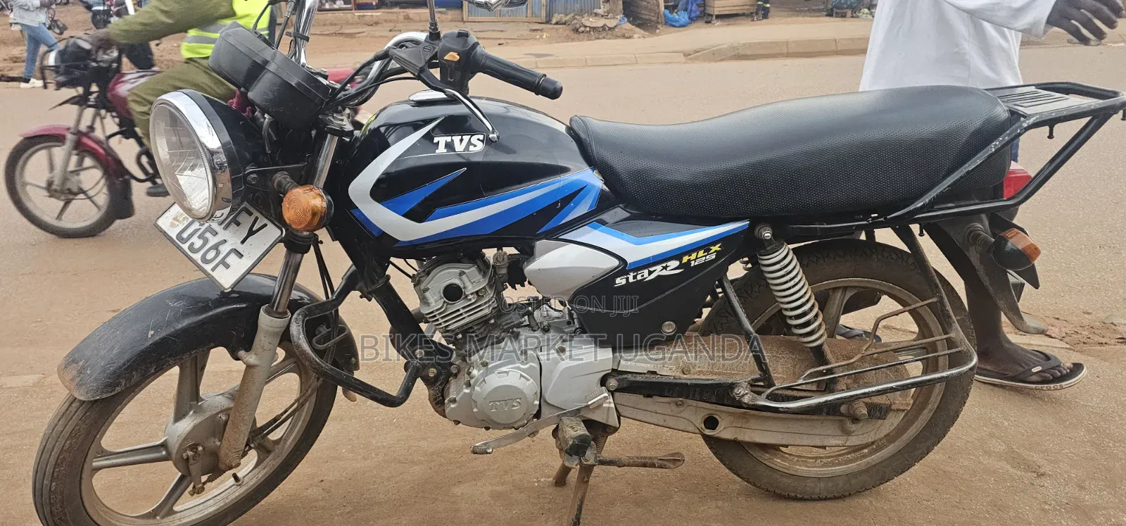 TVS HLX 125 2024 Black
