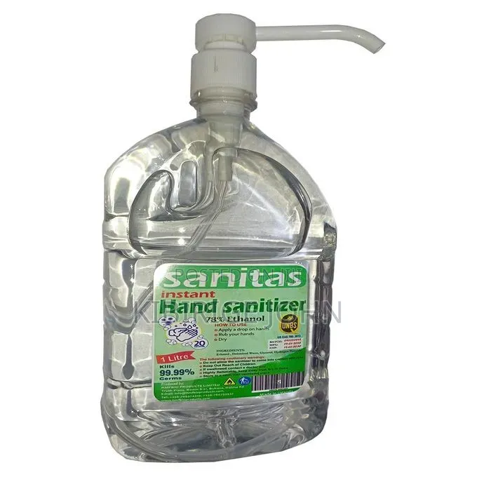 Sanitas Instant Alcohol Hand Sanitizer, Liquid, 1 PC, 1 Litre