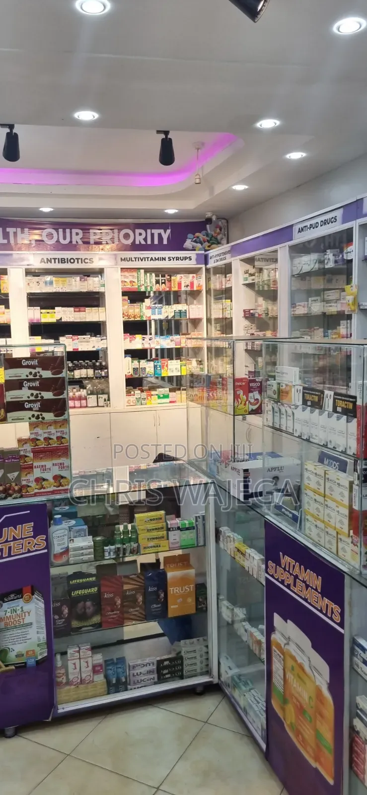 Pharmacy Shelves on Sale