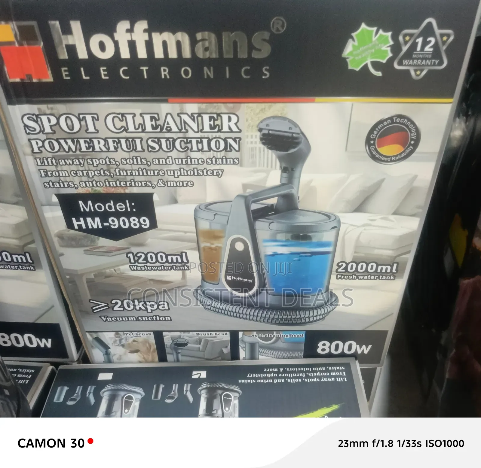 Hoffmans Electronic Spot Cleaner