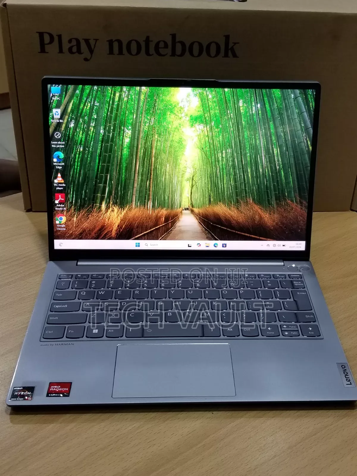 New Laptop Lenovo Thinkbook 14 8GB AMD Ryzen 5 SSD 256GB