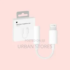 Apple Lightning to Headphone Jack Adapter (3.5 Mm