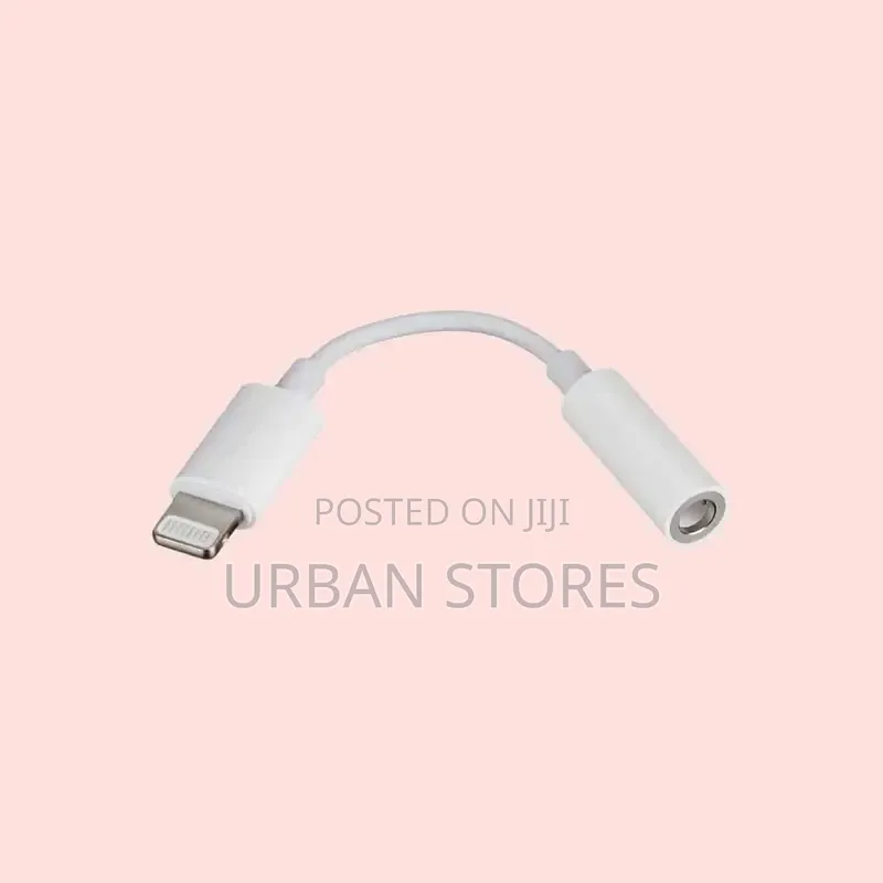 Apple Lightning to Headphone Jack Adapter (3.5 Mm