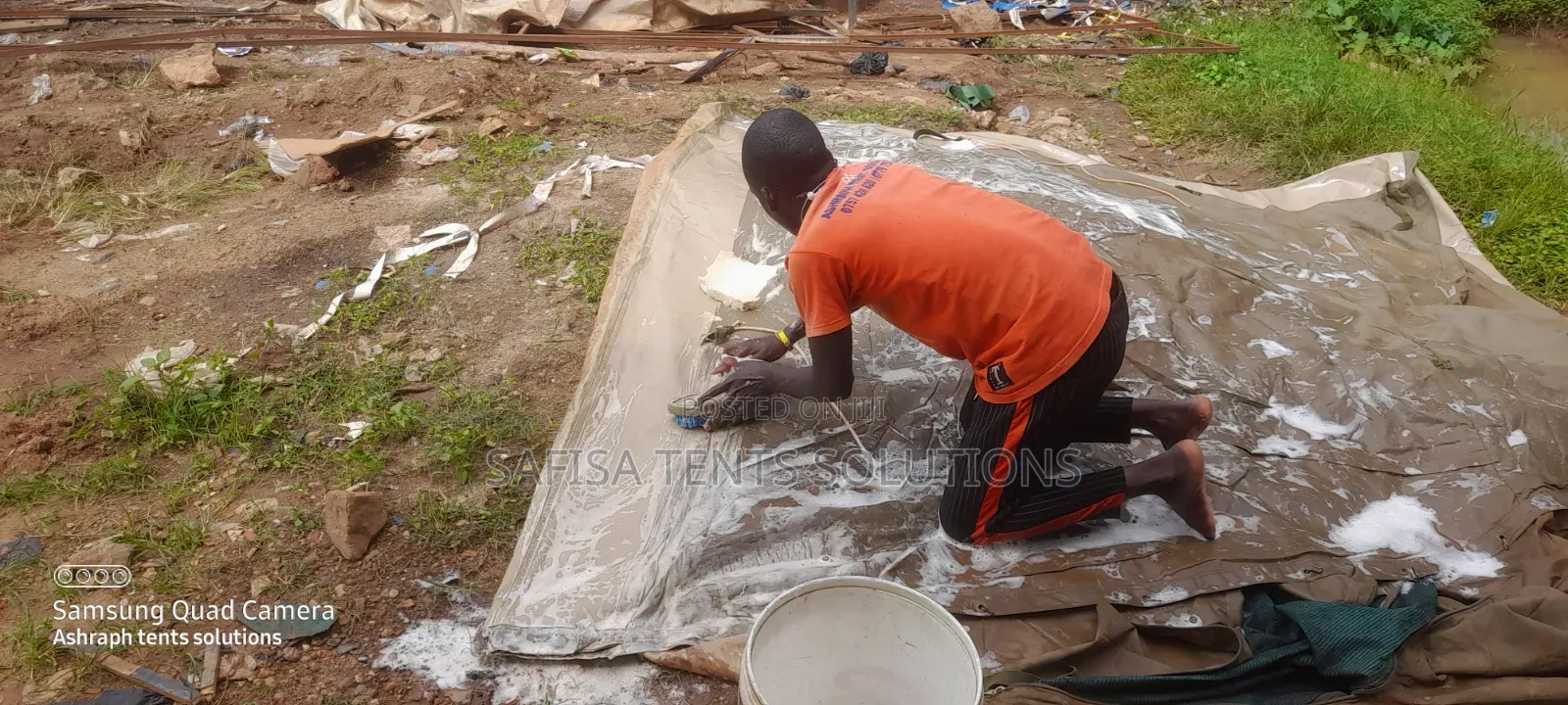 Tents Cleaning Department