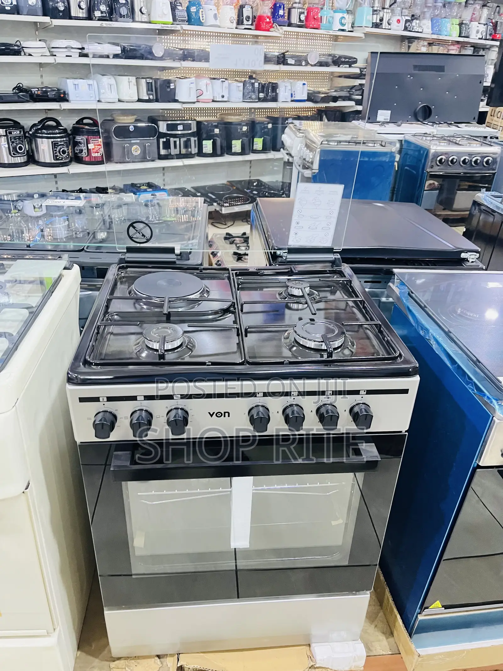 VON COOKER 3 Gas 1 Electric Orginal Cooker